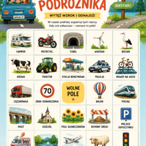 Travel Book – sposób na spokojniejszą podróż z dzieckiem