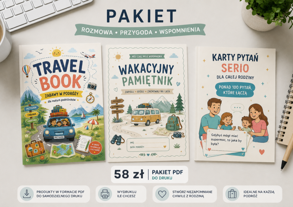 Pakiet Travel Kit - na rodzinną podróż