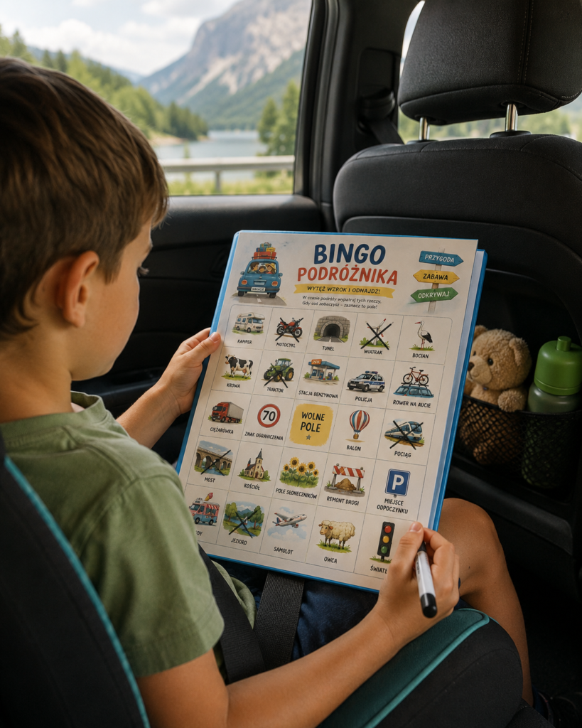 Travel Book – sposób na spokojniejszą podróż z dzieckiem